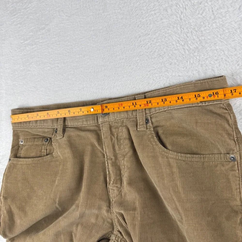 Vintage Banana Republic Corduroy Pants Mens 32x30 Tan‎ Straight 100% Cotton